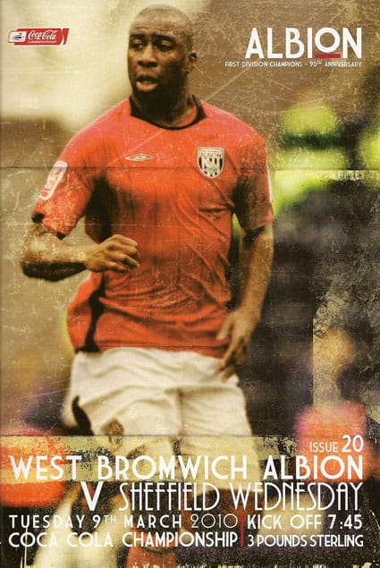 West Bromwich Albion FC  v Sheffield Wednesday FC 